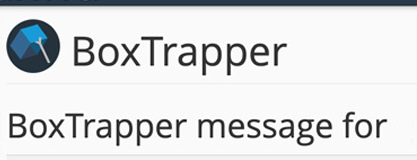 ¿Cómo usar BoxTrapper para correos SPAM?